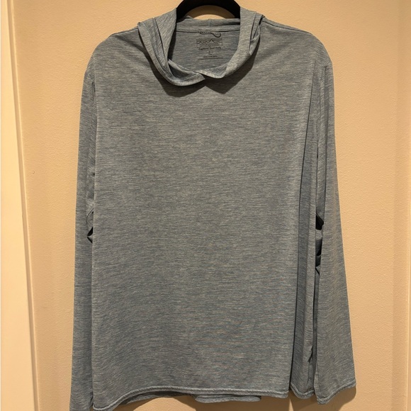 Patagonia Other - Patagonia Men's Sky Blue Capilene Cool Daily Hoodie Shirt Large
